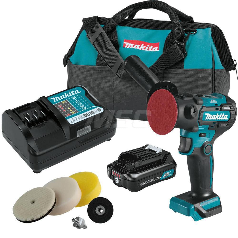 Handheld Buffers & Polishers; Type: Polisher/Sander Kit; Type of Power: Cordless; Speed (RPM): 0-2800; Handle Type: Ergonomic Pistol Grip; Pad Diameter (Inch): 3; Reversible: No; Battery Chemistry: Lithium-Ion; Includes: 12V Max CXT ™ Lithium-Ion Battery,