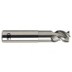 3/4 Dia. x 4 Overall Length 3-Flute Square End Solid Carbide SE End Mill-Round Shank-Center Cutting-Uncoated - Eagle Tool & Supply