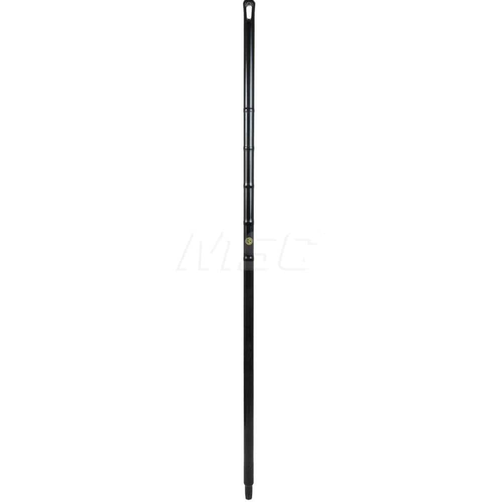 Broom/Squeegee Poles & Handles; Connection Type: European Threaded; Handle Length (Decimal Inch): 67; Telescoping: No; Handle Material: Polypropylene; Color: Black; Static Dissipative: Yes