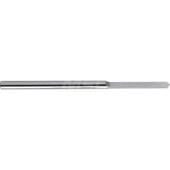 Gun Drill Bits; DrillType: Half-Round Single Lip Gun Drill; Drill Size (Wire): #36; Drill Size (Inch): 0.1063; Drill Size (Metric): 2.700; Drill/Shank Material: Solid Carbide; Flute Length (Metric): 27.00; Depth of Cut (Metric): 27.00; Number of Flutes: 1