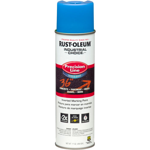 M1600/M1800 Fluorescent Blue Spray Paint - Exact Industrial Supply