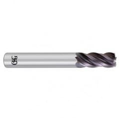 1 x 1 x 1-1/2 x 4 4Fl .125 C/R Carbide End Mill - EXO - Eagle Tool & Supply