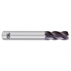 5/8 x 5/8 x 1-1/4 x 3-1/2 4Fl .090 C/R Carbide End Mill - EXO - Eagle Tool & Supply
