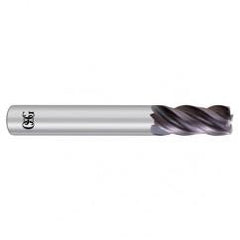 1/2 x 1/2 x 1 x 3 4Fl .060 C/R Carbide End Mill - EXO - Eagle Tool & Supply