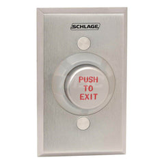 Pushbutton Switches; Switch Type: Push Button; Pushbutton Type: Extended; Pushbutton Shape: Round; Pushbutton Color: Silver; Operator Illumination: NonIlluminated; Operation Type: Momentary (MO); Amperage (mA): 5; Voltage: 12-24; Contact Form: SPDT; Amper