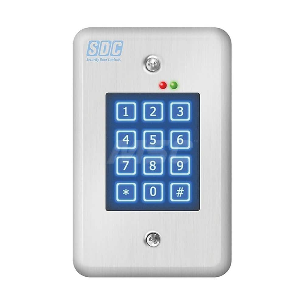 Electromagnet Lock Accessories; Type: Stand Alone Digital Indoor Keypad; For Use With: Interior Applications; Material: Stainless Steel; Material: Stainless Steel; For Use With: Interior Applications; Type: Stand Alone Digital Indoor Keypad; Accessory Typ