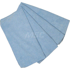 Cloth Towel: Virgin, Microfiber Blue, 16″ OAL, 16″ OAW, Low Lint, 12 Sheets per Pack