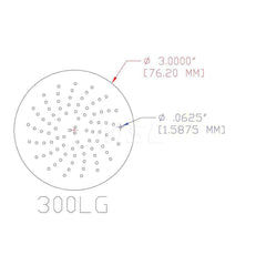 Hook & Loop Disc: 3″ Dia, 1000 Grit, Coated, Aluminum Oxide