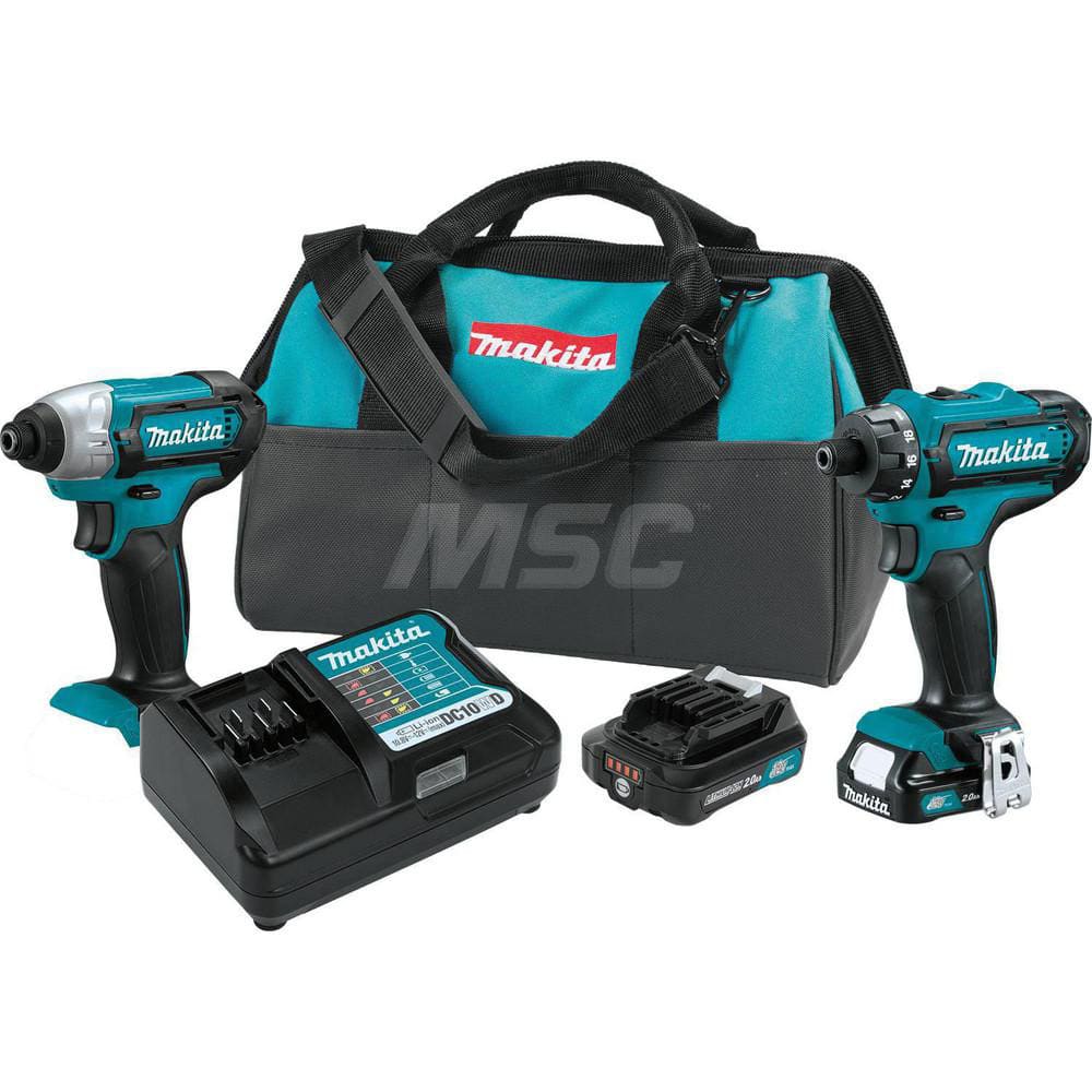 Cordless Tool Combination Kit: 12V