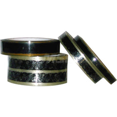 Packing Tape: 1″ Wide, 216' Long, Clear, Solvent-Based Adhesive Cellulose