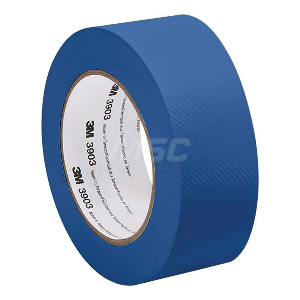 Duct Tape: 2″ Wide, 6.3 mil Thick, Vinyl Rubber Adhesive, 14 lb/in Tensile Strength