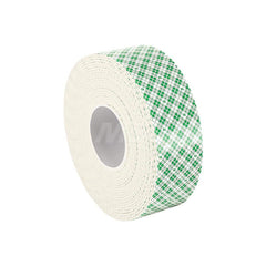 White Double-Sided Urethane Foam Tape: 1/4″ Wide, 5 yd Long, 31 mil Thick, Acrylic Adhesive