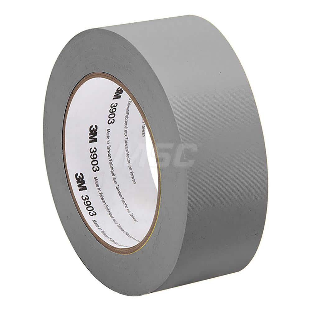 Duct Tape: 3″ Wide, 6.3 mil Thick, Vinyl Rubber Adhesive, 14 lb/in Tensile Strength