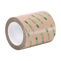 Adhesive Transfer Tape; Adhesive Material: Acrylic; Width (Inch): 4; Length (yd): 20.00; Thickness (mil): 5.2000; Minimum Operating Temperature (F): -40.000; Maximum Operating Temperature (F): 300.000; Color: Clear; Liner Material: Kraft Paper; Series: 94