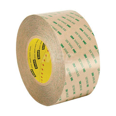 Adhesive Transfer Tape; Adhesive Material: Acrylic; Width (Inch): 3; Length (yd): 60.00; Thickness (mil): 5.2000; Minimum Operating Temperature (F): -40.000; Maximum Operating Temperature (F): 300.000; Color: Clear; Liner Material: Kraft Paper; Series: 94