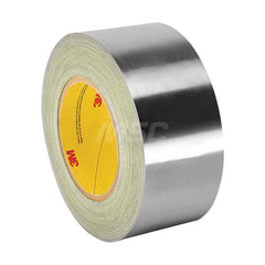 Duct Tape: 3″ Wide, 3.25 mil Thick, Aluminum Foil Acrylic Adhesive, 10 lb/in Tensile Strength