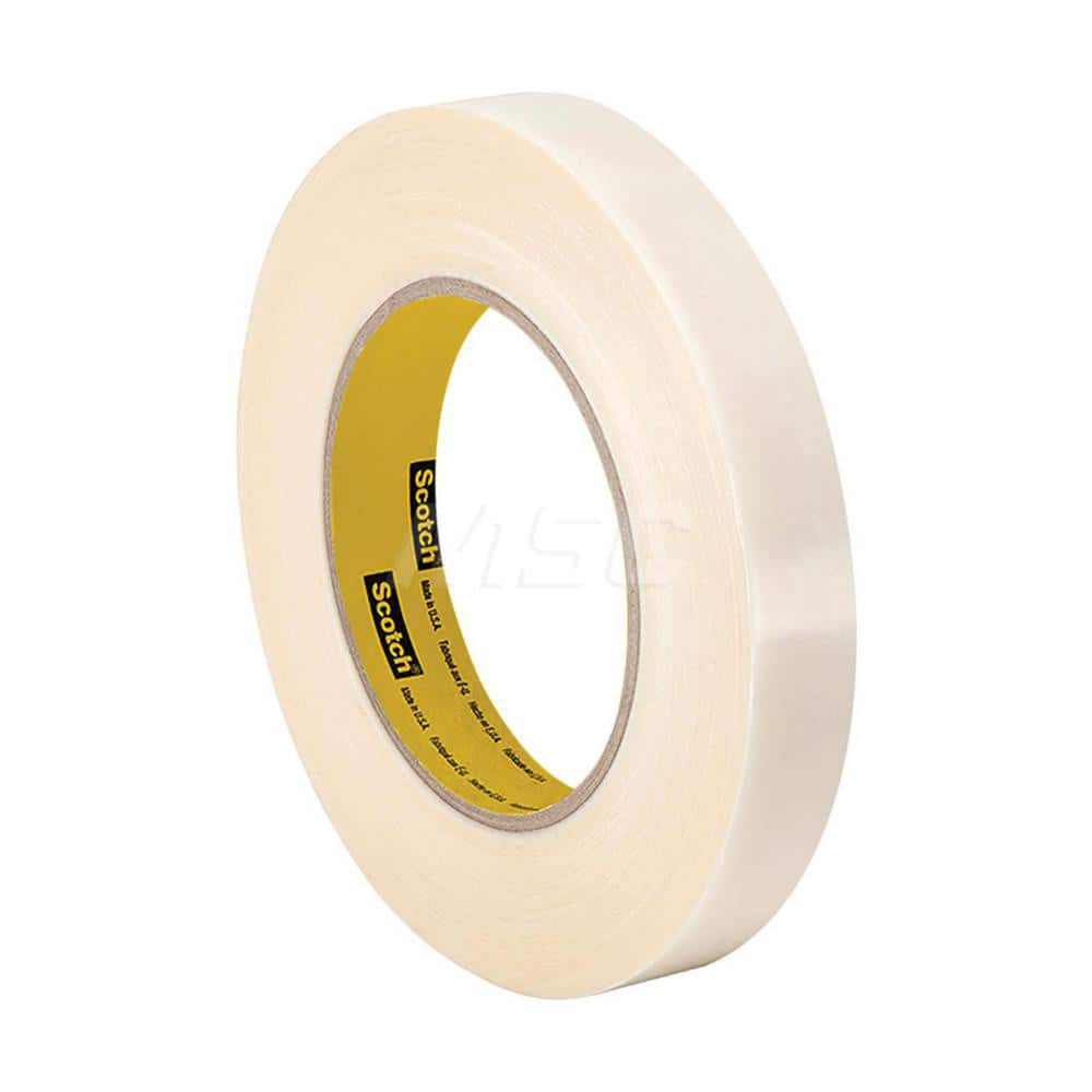 UHMW Film Tape: 5/8″ Wide, 36 yd Long, 7.7 mil Thick 45 Lb/In Tensile Strength, Acrylic Adhesive, 225 ° F