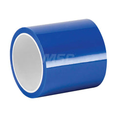 Polyester Film Tape: 1-1/2″ Wide, 10 yd Long, 3.5 mil Thick 46 Lb/In Tensile Strength, Silicone Adhesive, 400 ° F