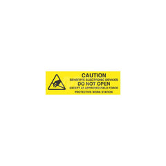 Anti-Static Equipment Accessories; Type: Caution Label