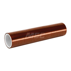 Polyimide Film Tape: 4″ Wide, 36 yd Long, 2.3 mil Thick 23 Lb/In Tensile Strength, Acrylic Adhesive, -20 to 350 ° F