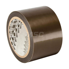 Polytetrafluroethylene Film Tape: 1/2″ Wide, 5 yd Long, 3.7 mil Thick 27 Lb/In Tensile Strength, Silicone Adhesive, 500 ° F