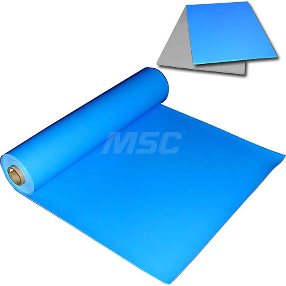 Anti-Static Work Kits & Table Mats; Mat Type: Anti-Static Table Mat; Material: Vinyl; Overall Length: 60.00; Thickness: .093 in; Resistance: 108.000; Color: Blue