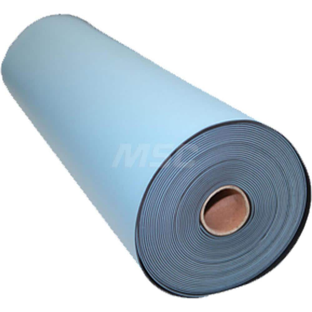 Anti-Static Work Kits & Table Mats; Mat Type: Anti-Static Table Mat; Material: Rubber; Overall Length: 48.00; Thickness: 0.08 in; Resistance: 108.000; Color: Blue