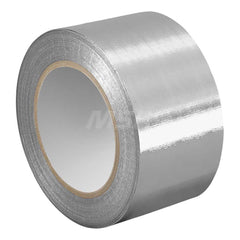 Glass Cloth Tape; Width (Inch): 3; Material Type: Aluminum; Glass Cloth; Color: Silver; Adhesive Material: Silicone; Length (yd): 5.00; Thickness (mil): 6.8000; Tensile Strength (Lb./Inch): 100.00; Maximum Operating Temperature (F): 500.000