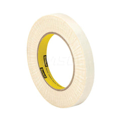 Glass Cloth Tape; Width (Inch): 1/2; Material Type: Glass Cloth; Color: White; Adhesive Material: Silicone; Length (yd): 60.00; Thickness (mil): 6.4000; Tensile Strength (Lb./Inch): 146.00; Minimum Operating Temperature (F): -65.000; Maximum Operating Tem