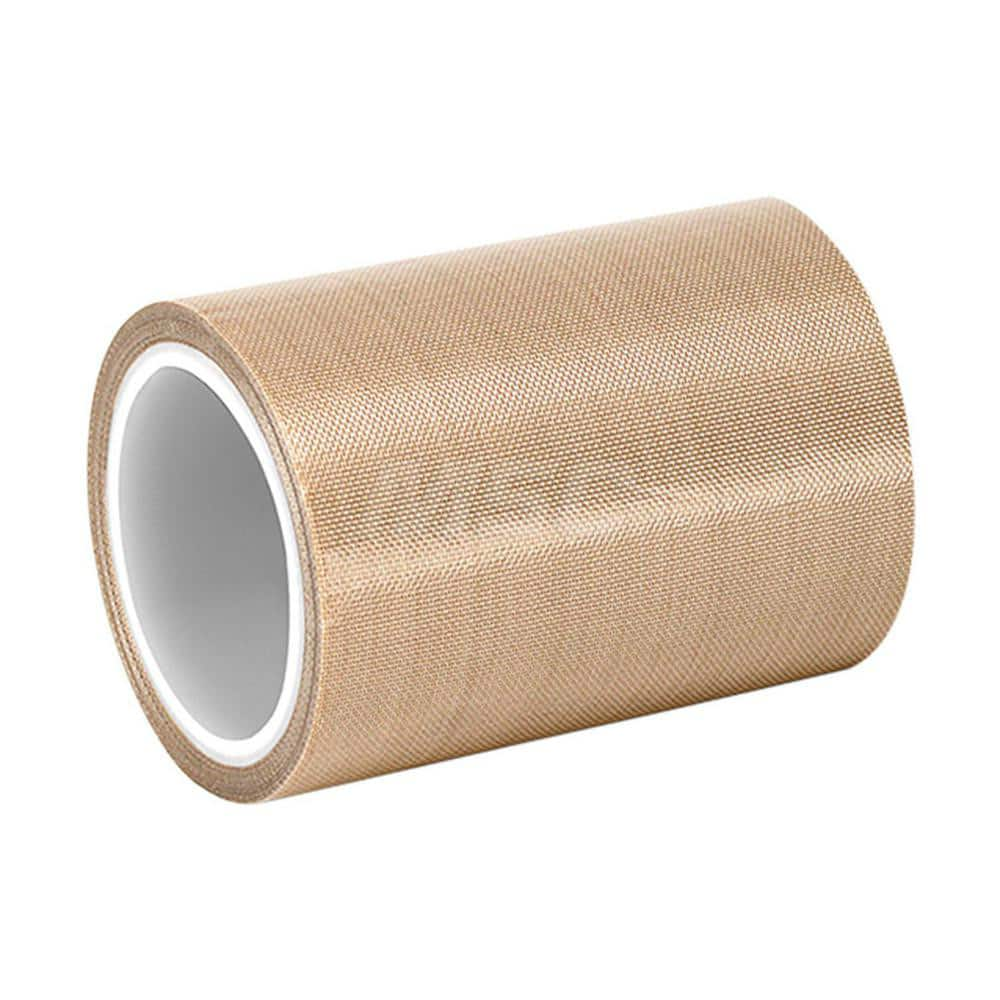 Glass Cloth Tape; Width (Inch): 6; Material Type: PTFE; Color: Brown; Adhesive Material: Silicone; Length (yd): 5.00; Thickness (mil): 5.6000; Tensile Strength (Lb./Inch): 100.00; Minimum Operating Temperature (F): -100.000; Maximum Operating Temperature