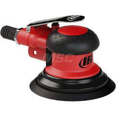 Air Orbital Sander: Round, 6″ Pad, 1,200 OPM 17.5 CFM, 90 psi, Hook & Loop Backing Pad