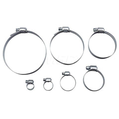 Hose Clamp Kits; Type: Stainless Steel Worm Drive Clamp Set; Minimum Diameter (Decimal Inch): 8 mm; Minimum Diameter (Inch): 8 mm; Maximum Diameter (Inch): 102 mm; Maximum Diameter (Decimal Inch): 102 mm