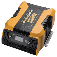 Power Inverters; Input Voltage: 12.00; Output Voltage: 1000; Continuous Output Power: 1000; Peak Output Power: 1000; Maximum Input Current Rating: 12 V; Output Amperage: 83.33; Mounting Type: Floor Mount; Surface Mount; Input Voltage: 12.00; Output Voltag