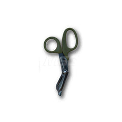 Scissors, Forceps & Tweezers; Product Type: Scissor; Tip Shape: Blunt; Blade Style: Curved; Straight; Disposable: No; Length (Inch): 7.25; Blade Material: Titanium; Handle Material: Plastic; Additional Information: No; Overall Length: 7.25