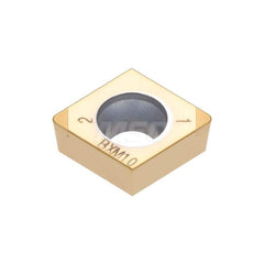 Turning Insert:  2QP-CCMW21.51 BX310,  Polycrystalline Cubic Boron Nitride Uncoated Finish,  Neutral,  1/4″ Inscribed Circle,  0.0160″ Corner Radius,  80.0 &deg N/A Diamond,  Series  CCMW