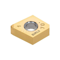 Turning Insert:  2QP-GNGG433HP BXA10,  Polycrystalline Cubic Boron Nitride TiAlN & TiCN Finish,  Neutral,  1/2″ Inscribed Circle,  0.0470″ Corner Radius,  70.0 &deg N/A Diamond,  Series  GNGG