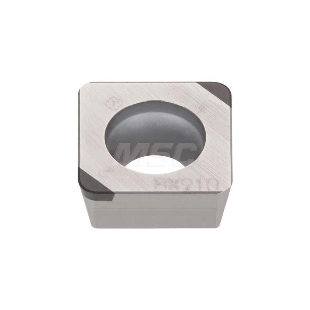 Turning Insert:  2QP-SPGW433 BX910,  Polycrystalline Cubic Boron Nitride Uncoated Finish,  Neutral,  1/2″ Inscribed Circle,  0.0470″ Corner Radius,  90.0 &deg N/A Square,  Series  SPGW