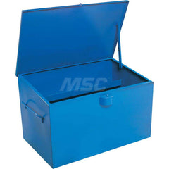 Steel Tool Box: 33″ OAW, 30″ OAD, 30-1/2″ OAH 5 lb Capacity