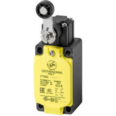 General Purpose Limit Switches; Actuator Type: Roller Lever; Voltage: 600 VAC; Contact Form: 1NO/1NC; Contact Configuration: 1NO/1NC; Terminal Type: Screw Terminal; Mounting Type: Panel Mount; Connection Type: M20; Actuator Location: Top; Material: Glass