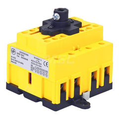 Cam & Disconnect Switches; Enclosure Type: NEMA 4/4X; Fused: NonFused; Amperage: 80; Contact Form: 4NO; Voltage: 600 VAC; 690 VAC; Number of Poles: 4; Number of Wires: 8; NEMA Enclosure Rating: 4X; Ingress Protection Rating: IP65; Standards Met: IEC/EN609