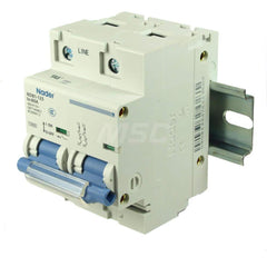 Circuit Breakers; Circuit Breaker Type: C60SP - Supplementary Protection; Milliamperage (mA): 80000; 80; Number of Poles: 2; Breaking Capacity: 10 kA; Tripping Mechanism: Thermal-Magnetic; Terminal Connection Type: Screw; Mounting Type: DIN Rail Mount; Vo