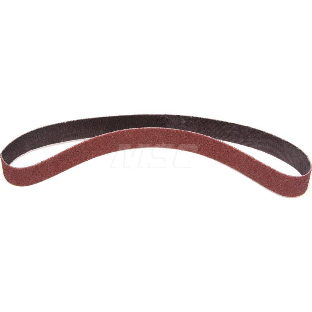 Abrasive Belt: 3/4″ Width, 20-1/2″ OAL, 36+ Grit, Ceramic Coated