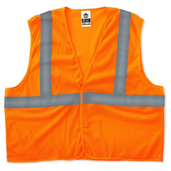 8205HL XS Orange Super Econ Mesh Vest Type R Class 2 - Eagle Tool & Supply