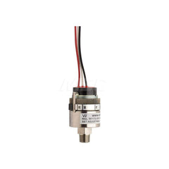 Pressure, Vacuum & Compound Switches; Type: All-Welded Pressure Switch; Thread Size: 1/8; Voltage: 115VAC / 28 VDC; Thread Type: NPT Male; Amperage: 1.0000; Electrical Connection: Screw Terminals; Wetted Parts Material: 304 Stainless Steel; Repeatability: