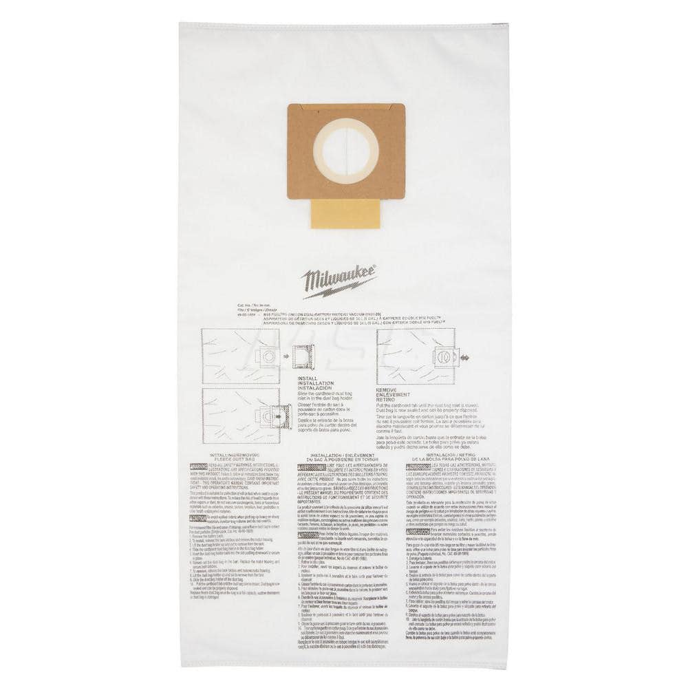 Vacuum Cleaner Bags; Bag Type: Collection Bag; Pickup Type: Wet Pickup; Dry Pickup; Compatible Vacuum Type: Drum-Top Vacuum Head; Compatible Vacuum Capacity: 9; Material: Cloth; Number Of Plys: 1-Ply; Color: White; Vacuum Tank Capacity: 9; Material: Cloth