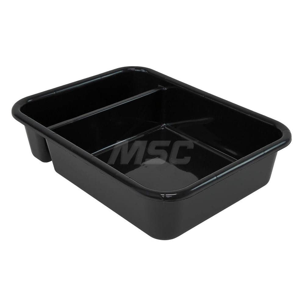 Cans, Pails & Tubs; Product Type: Tub; Volume Capacity Range: 0 - 1.3 gal; Body Material: Polypropylene; Volume Capacity: 1.3; Opening Type: Open Head; Color: Black; Product Type: Tub; Material: Polypropylene; Volume Capacity (Gal.): 1.3; Color: Black