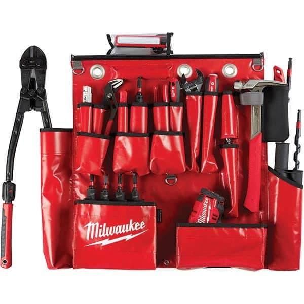 Milwaukee Tool - Tool Aprons & Tool Belts Tool Type: Apron Minimum Waist Size: 25 - Eagle Tool & Supply