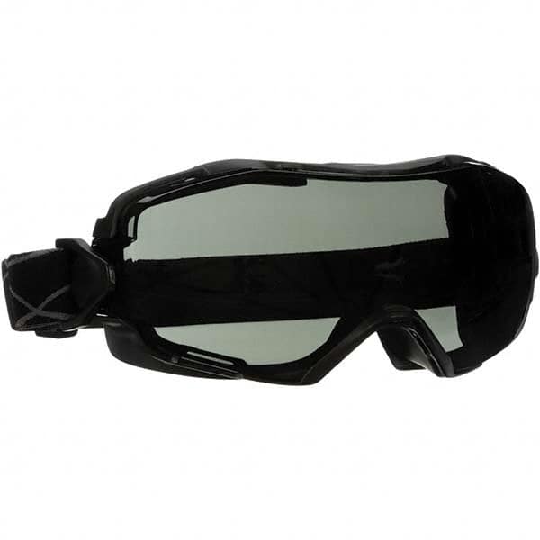 3M - Size L Gray Polycarbonate Anti-Fog Safety Goggles - Eagle Tool & Supply
