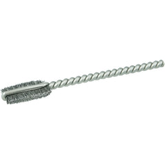 1/4″ Power Tube Brush, .005″ Stainless Steel Wire Fill, 9/16″ Brush Length - Eagle Tool & Supply
