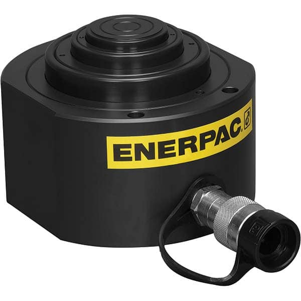 Enerpac - Compact Hydraulic Cylinders Type: Multi-Stage Mounting Style: Base Mounting Holes - Eagle Tool & Supply